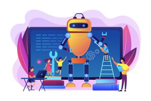 kids programming creating robot class tiny people engineering kids learn science activities early development classes concept 335657 671